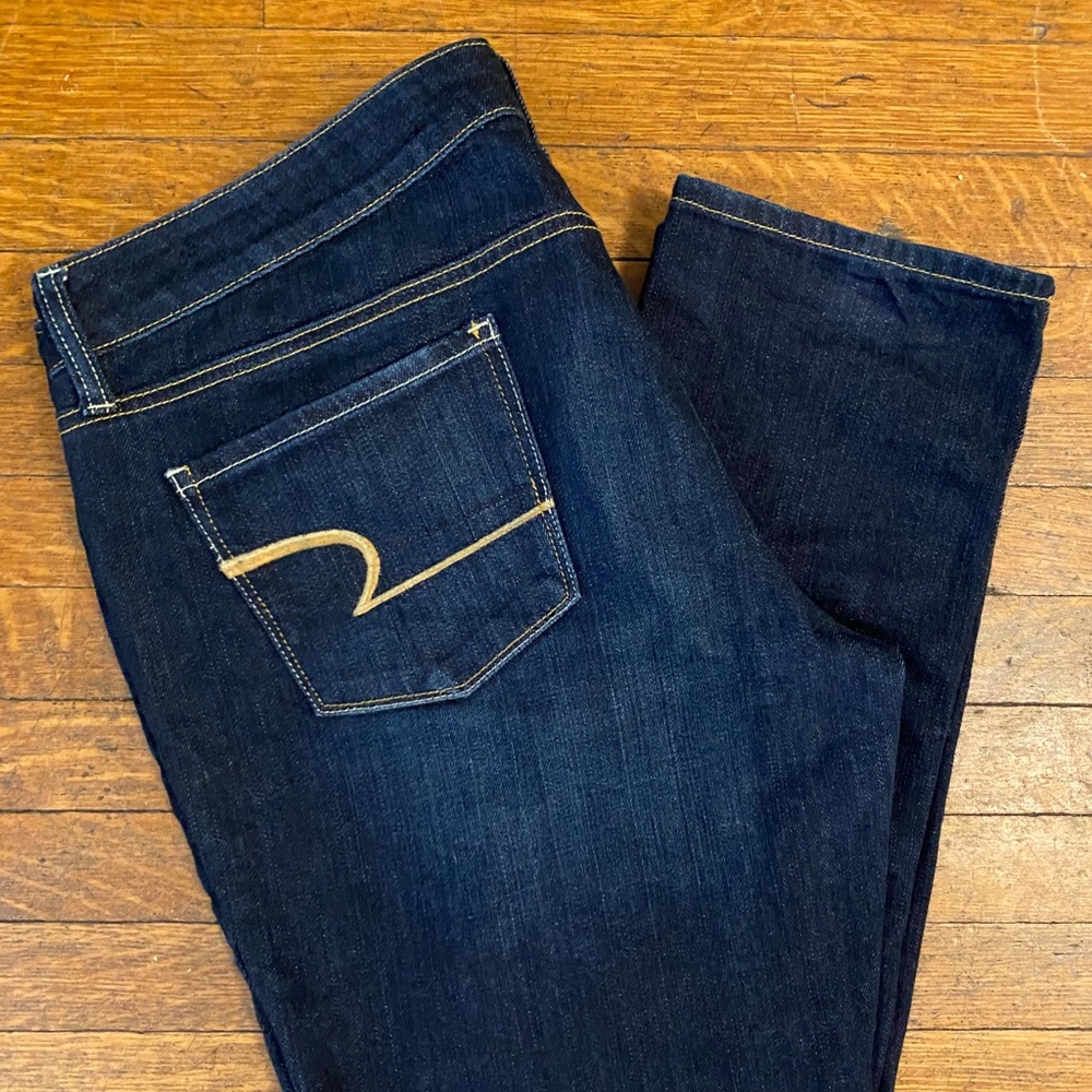 NWOT American Eagle Deep Blue Skinny Jeans
